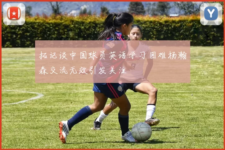 拓记谈中国球员英语学习困难杨瀚森交流无效引发关注